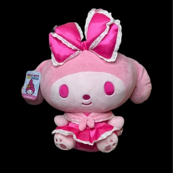 Sanrio Hello Kitty And Friends My Melody Pink Monochrome Plush stuffed animal - Picture 1 of 6